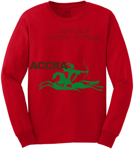 Accra Polo Club Longsleeve Red